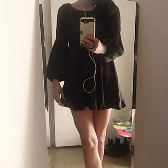 Luxxel Dresses & Skirts - REPOSH! Brown Fleece Dress